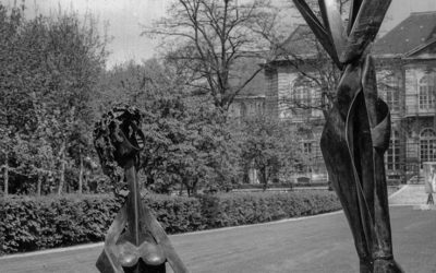 Sculpture monumentale Rosny sous bois. Le couple champêtre 1964