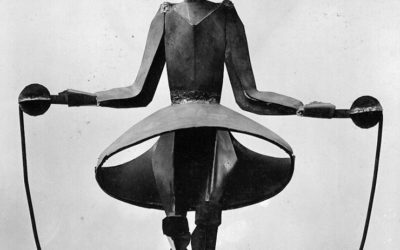 Guy Lartigue – La Petite à la corde 1956 – Sculpture de petite dimension